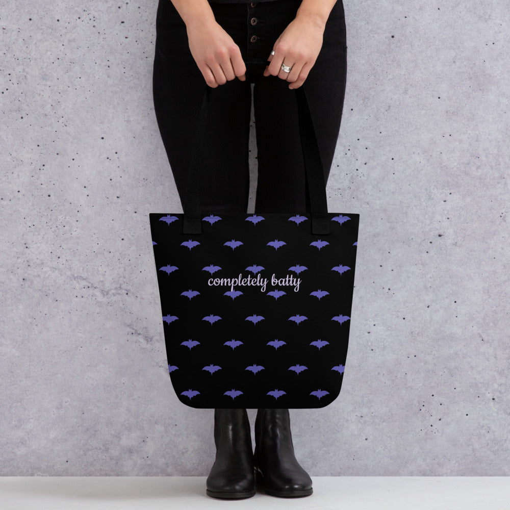 Completely Batty - All Over Bats Tote