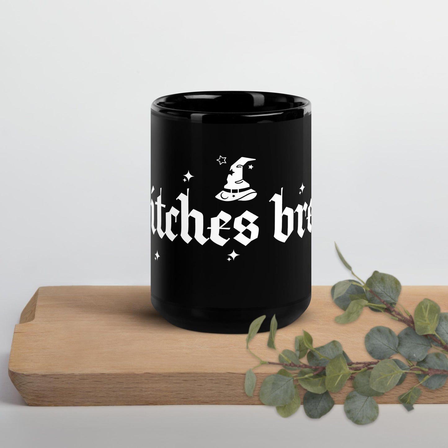 Witches Brew - Black Glossy Mug