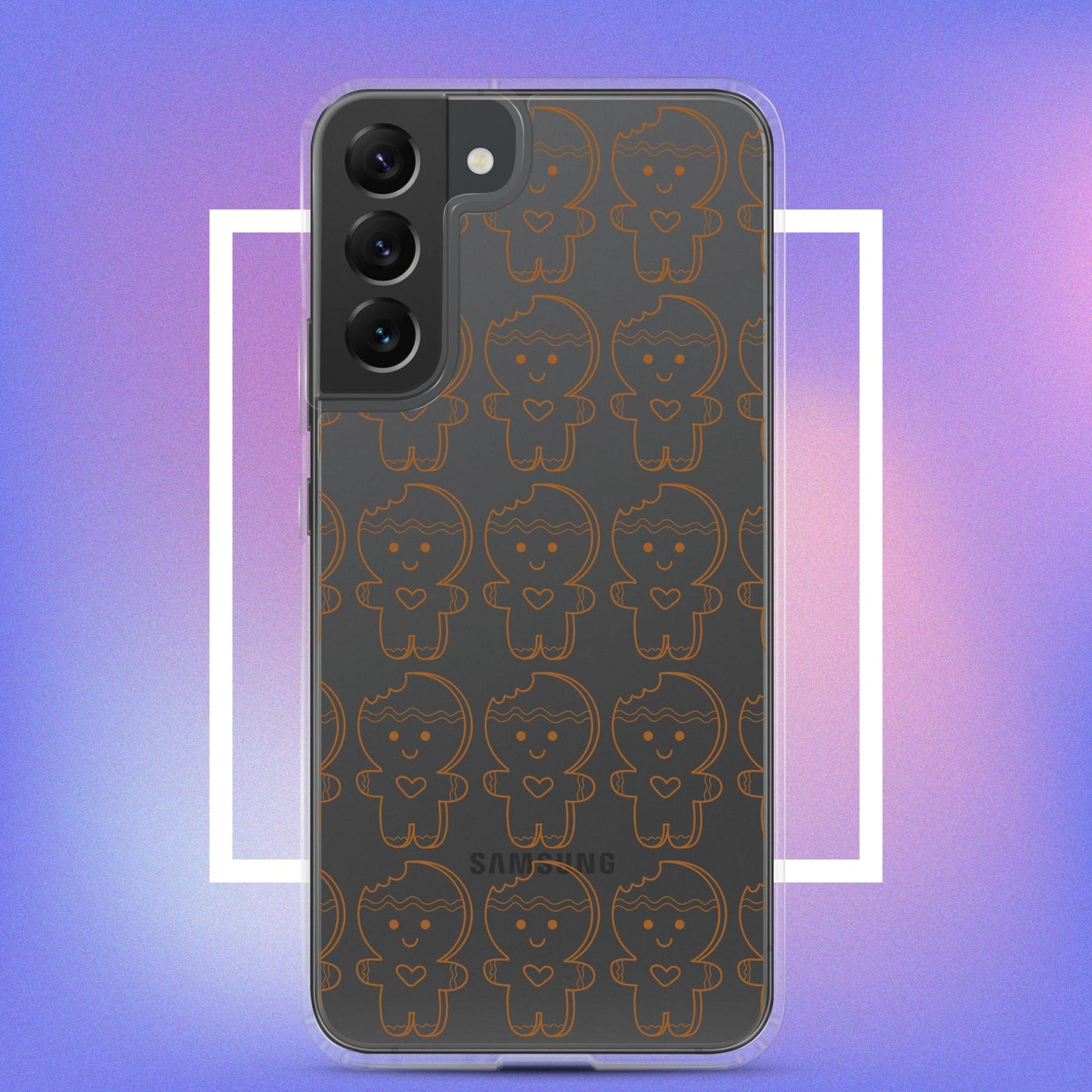 Gingerbread Man - Clear Case for Samsung®