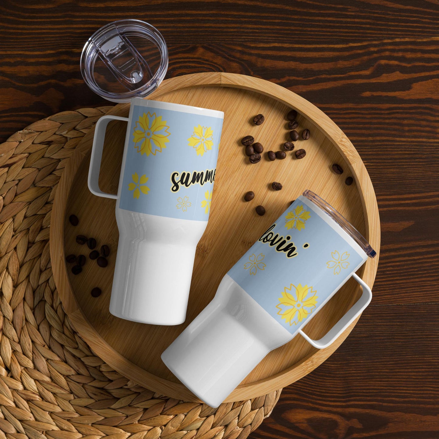 Summer Lovin' Travel mug with a handle