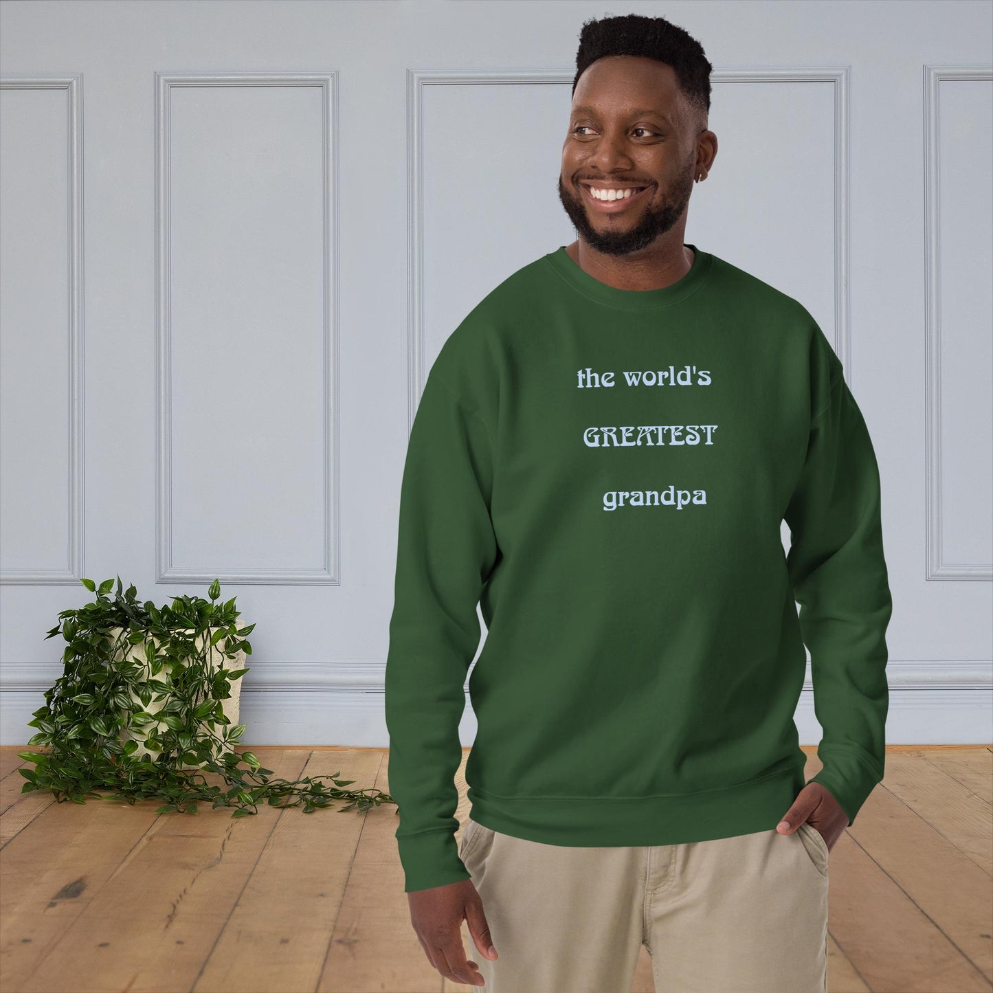 World's Greatest Grandpa - Unisex Premium Sweatshirt