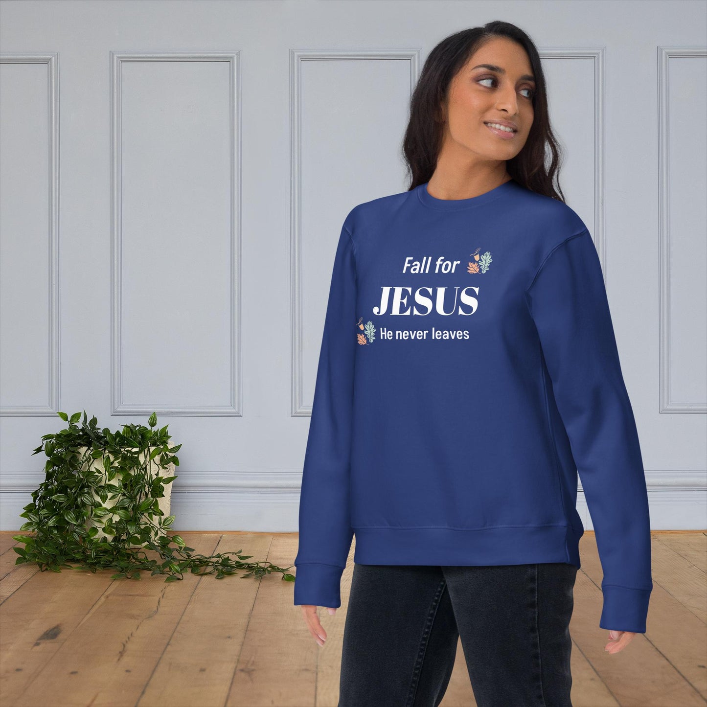 Fall for Jesus - Unisex Premium Sweatshirt