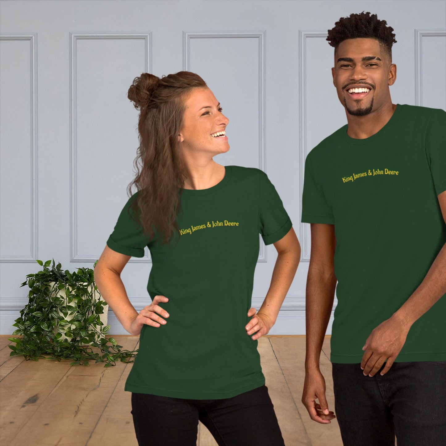 King James & John Deere - Unisex t-shirt