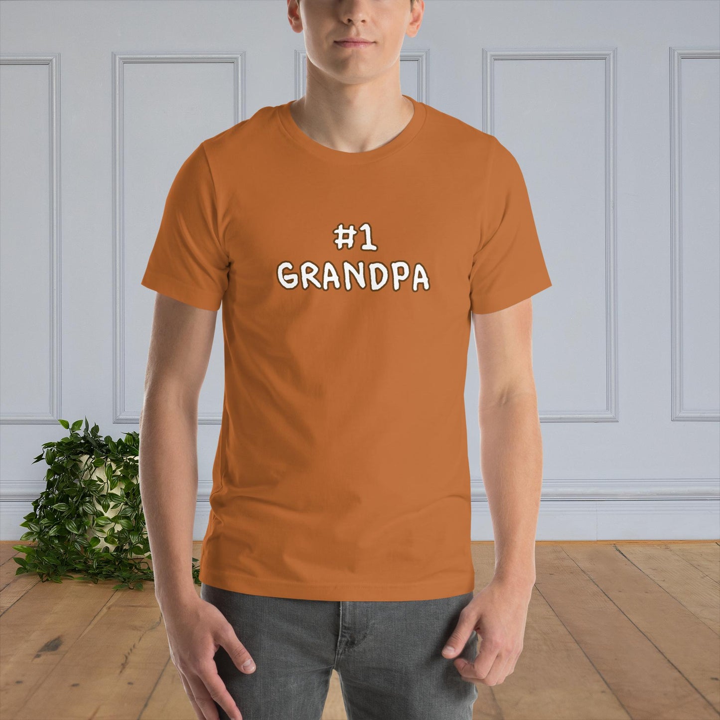 #1 Grandpa - Unisex t-shirt