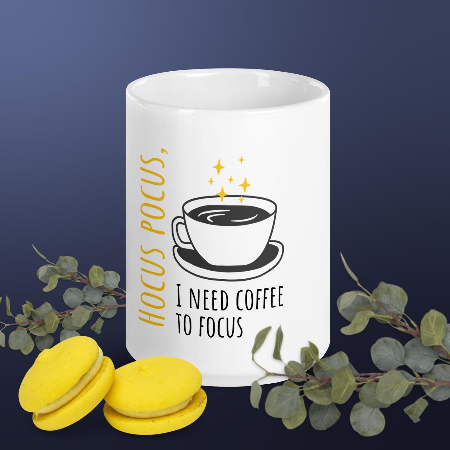 Hocus Pocus - White glossy mug