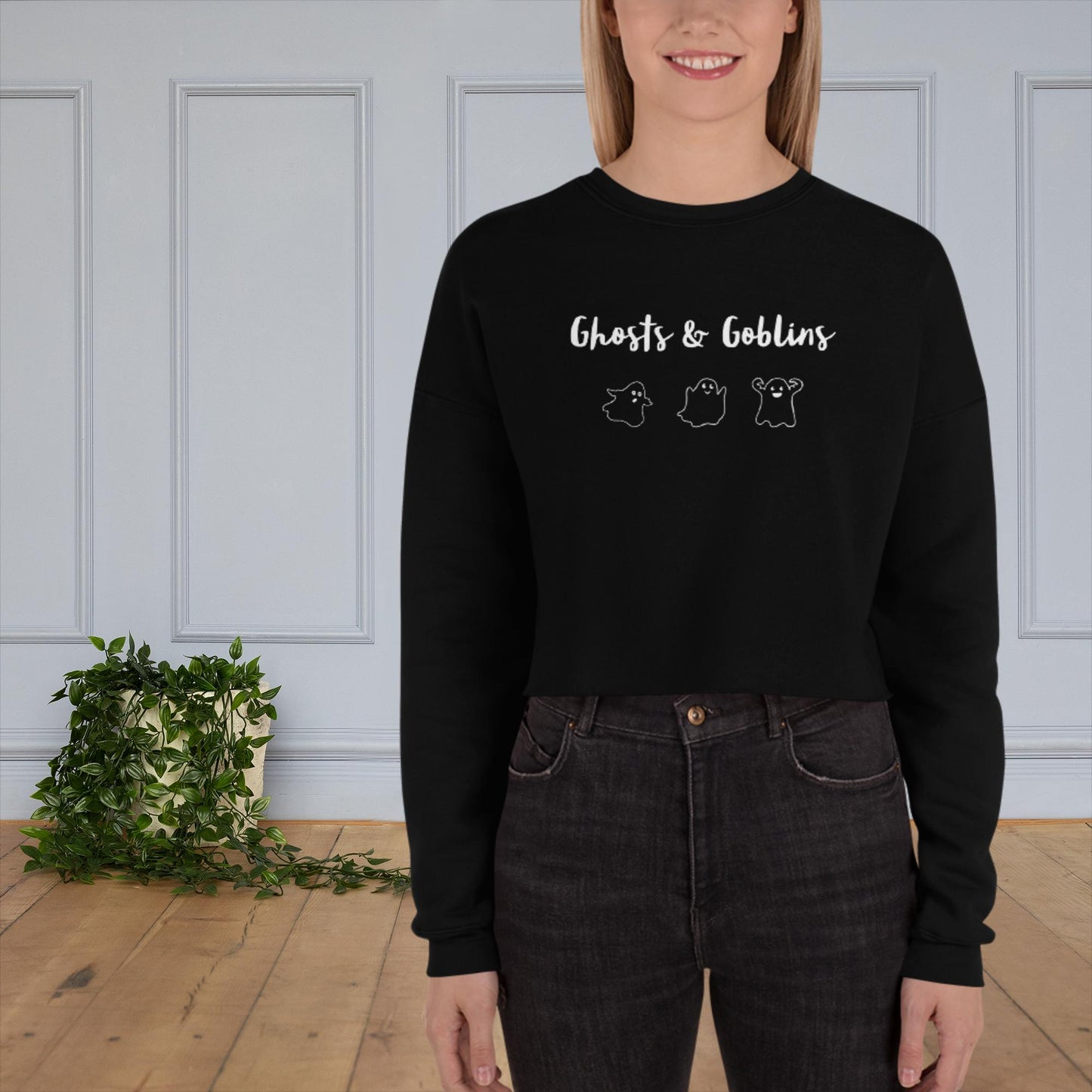Ghosts & Goblins - Crop Sweatshirt