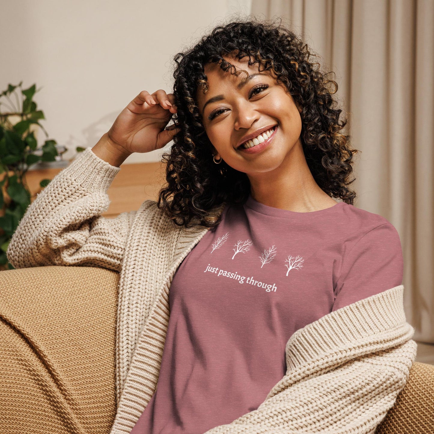 Just Passing Through - Women's Relaxed T-Shirt