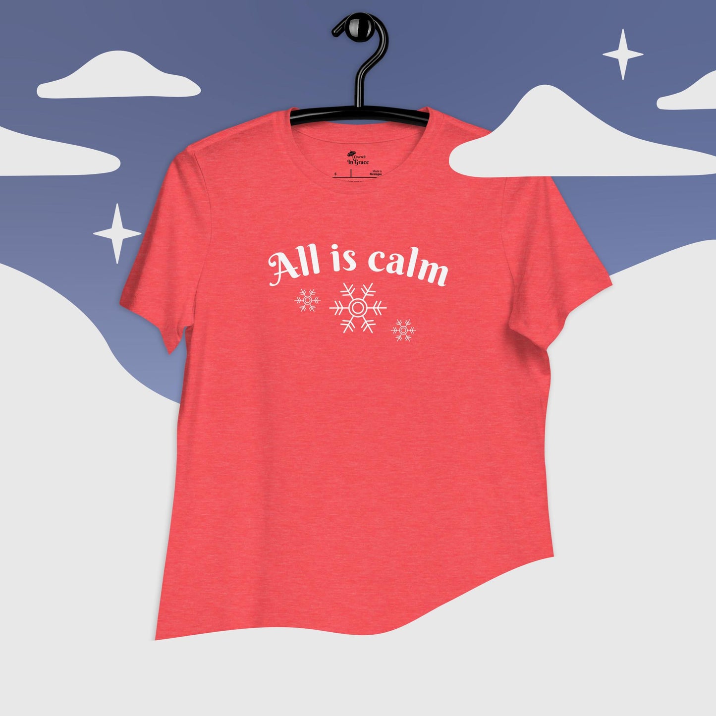 All is Calm - Women's Relaxed T-Shirt