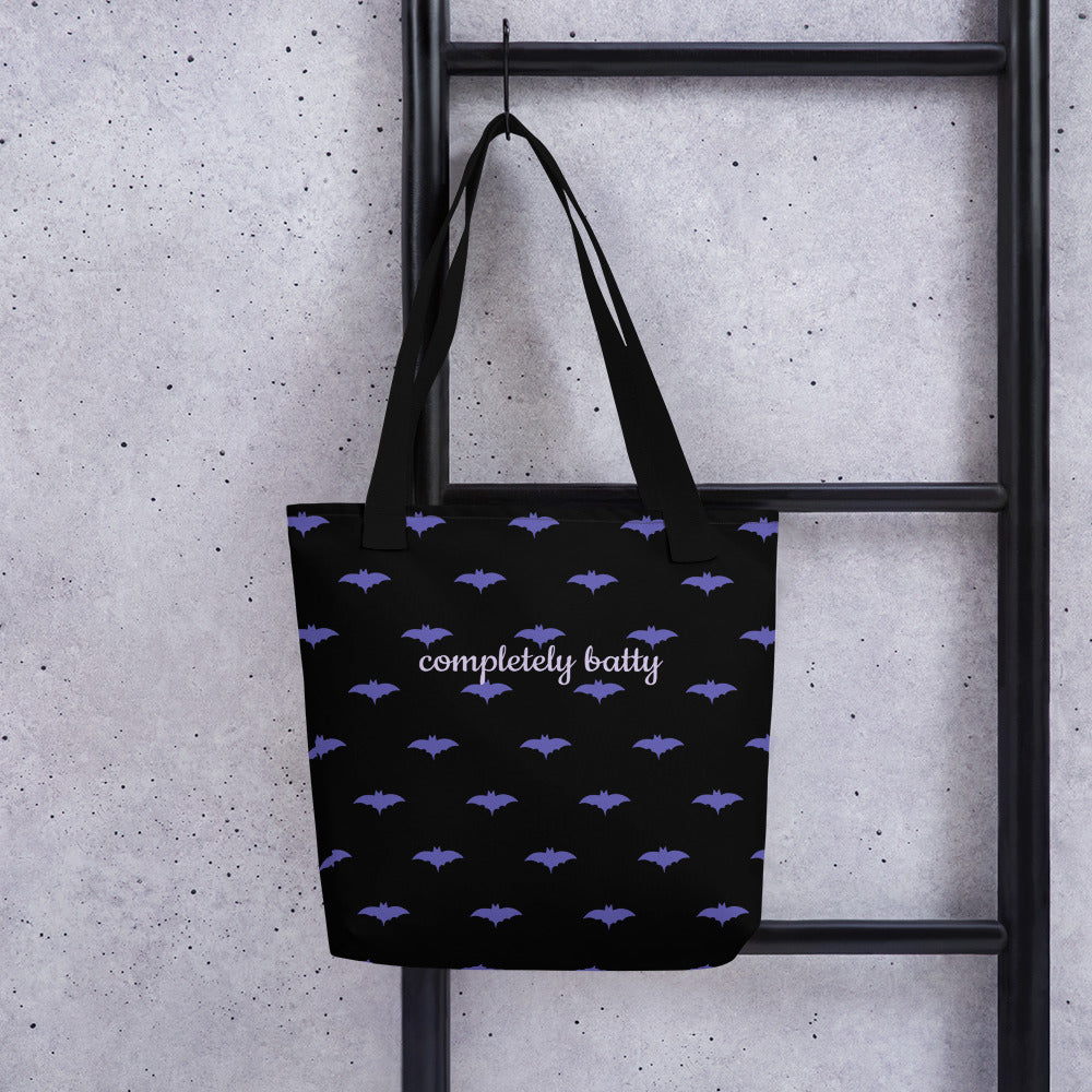 Completely Batty - All Over Bats Tote