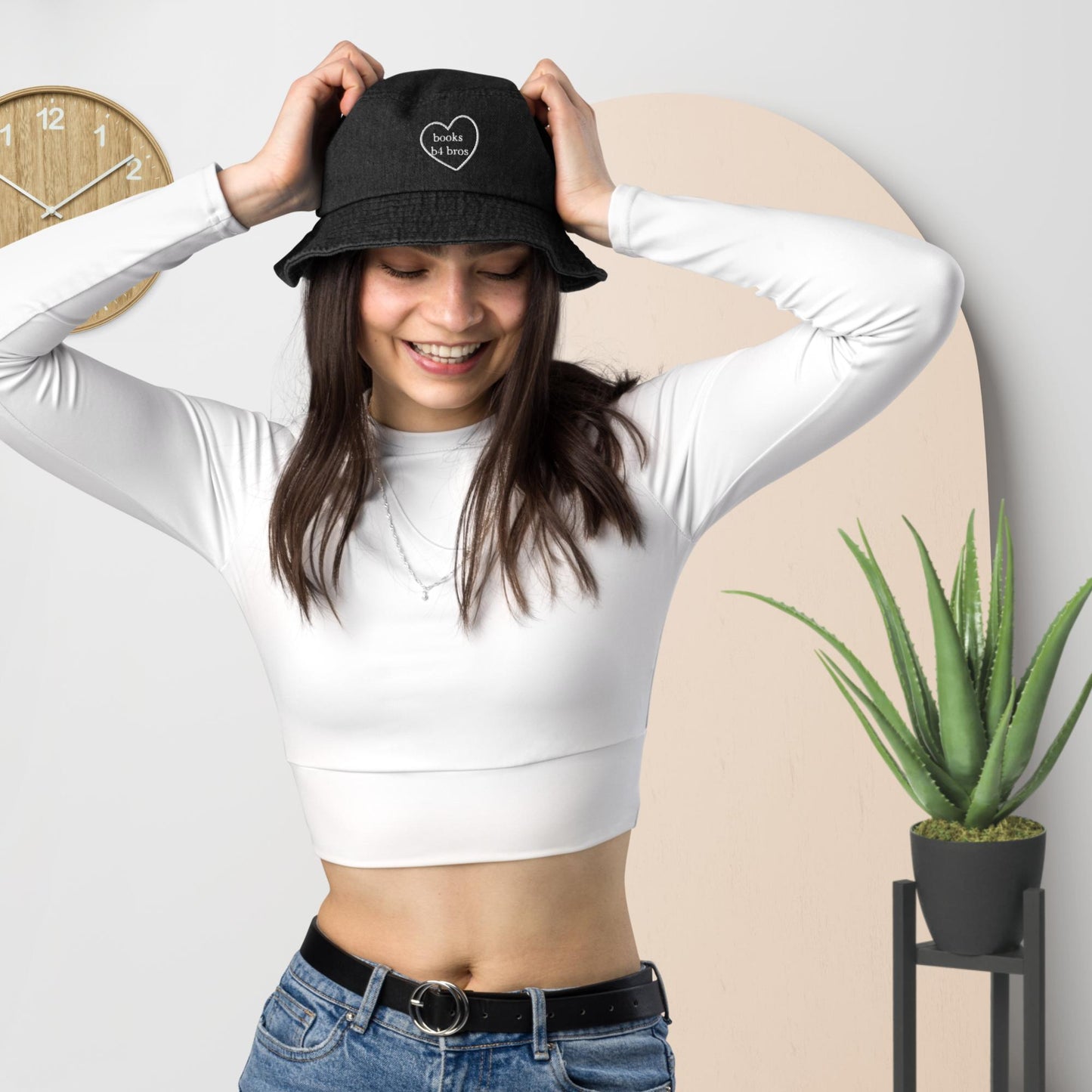 Books B4 Bros - Denim bucket hat