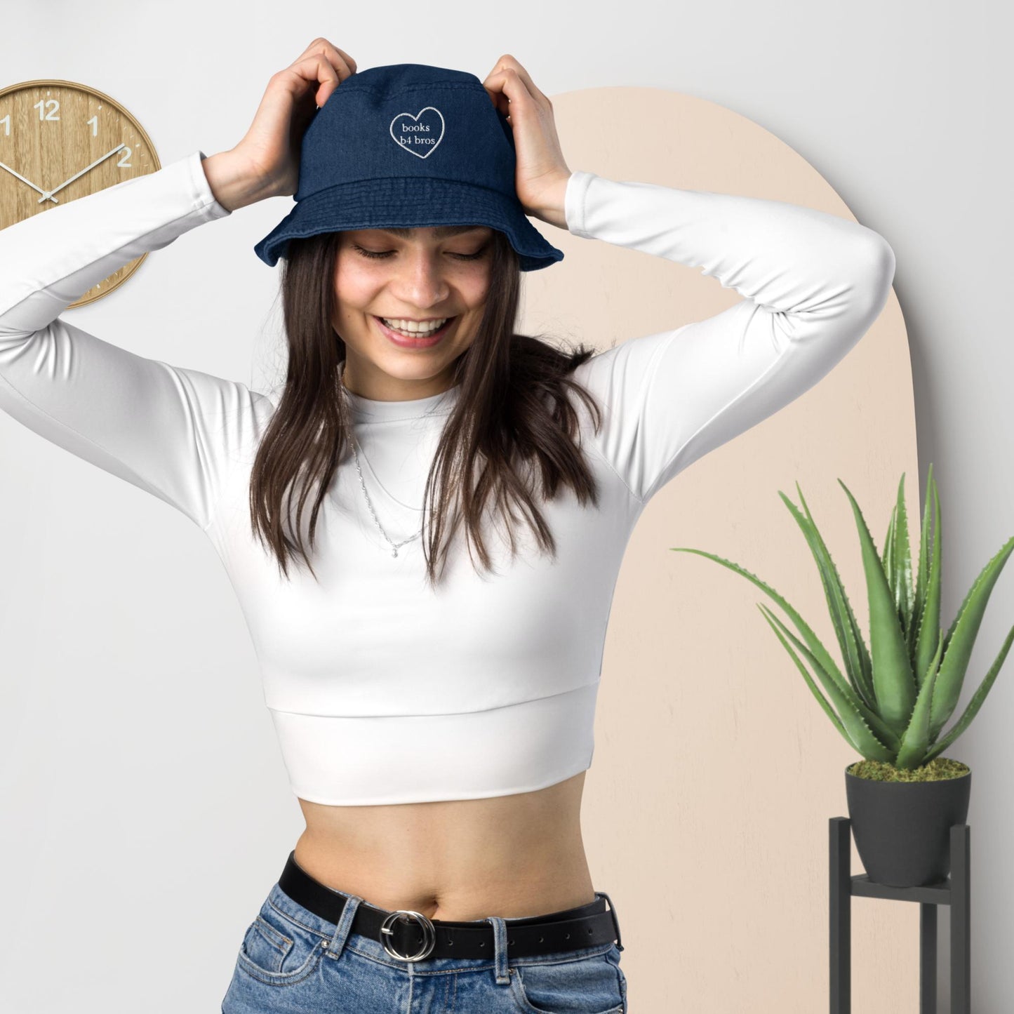 Books B4 Bros - Denim bucket hat