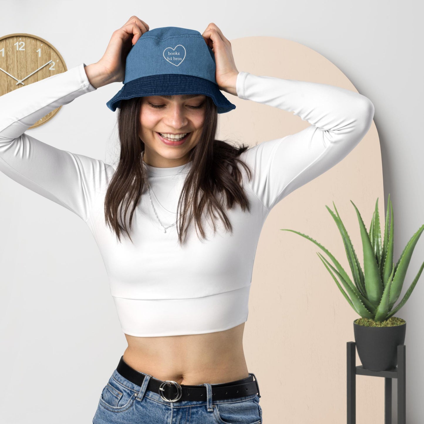 Books B4 Bros - Denim bucket hat