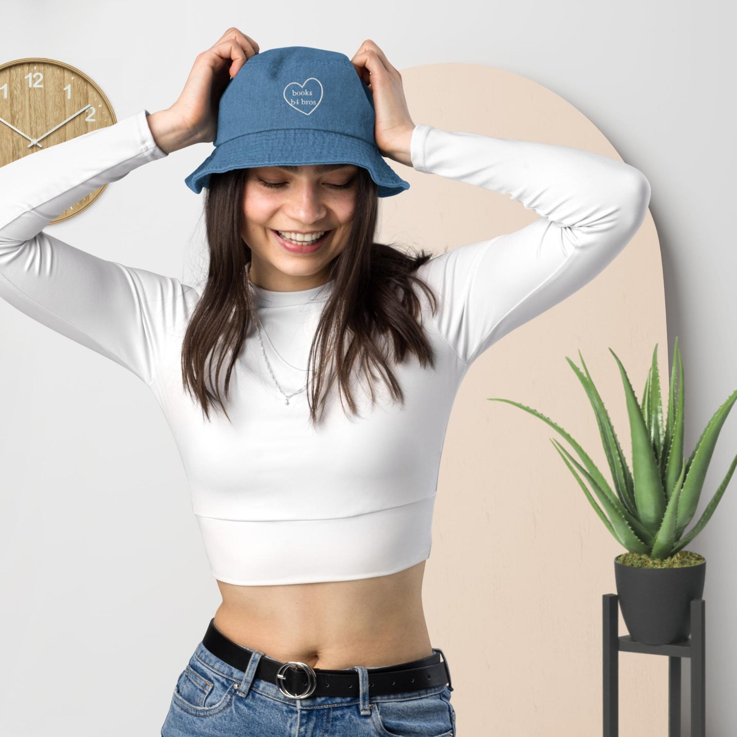 Books B4 Bros - Denim bucket hat