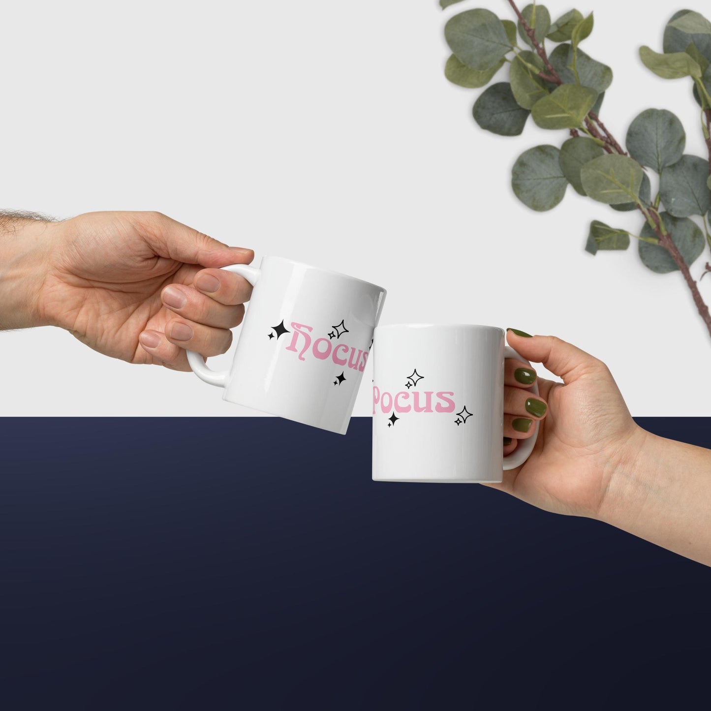 Hocus Pocus - White glossy mug