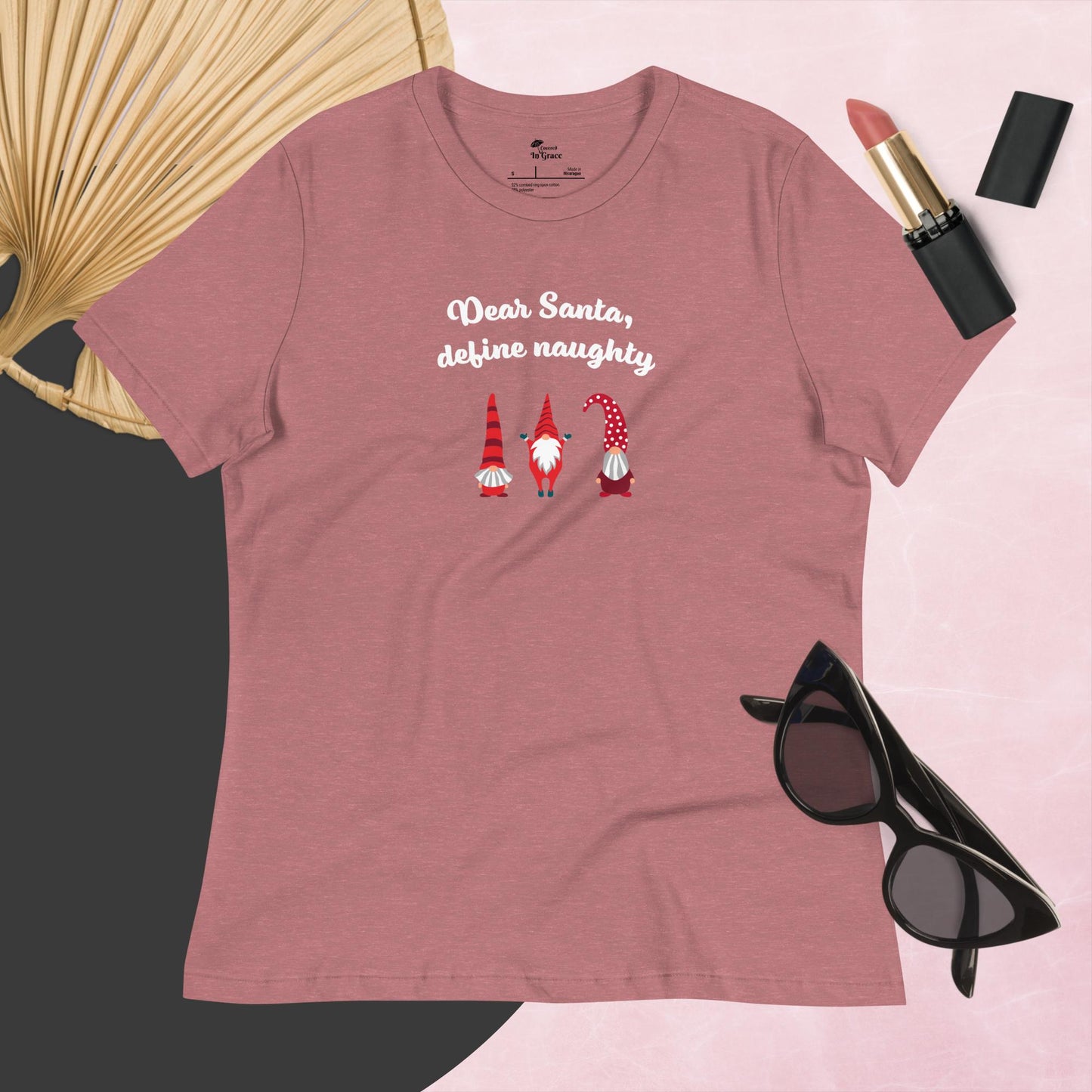 Dear Santa, Define Naughty - Women's Relaxed T-Shirt
