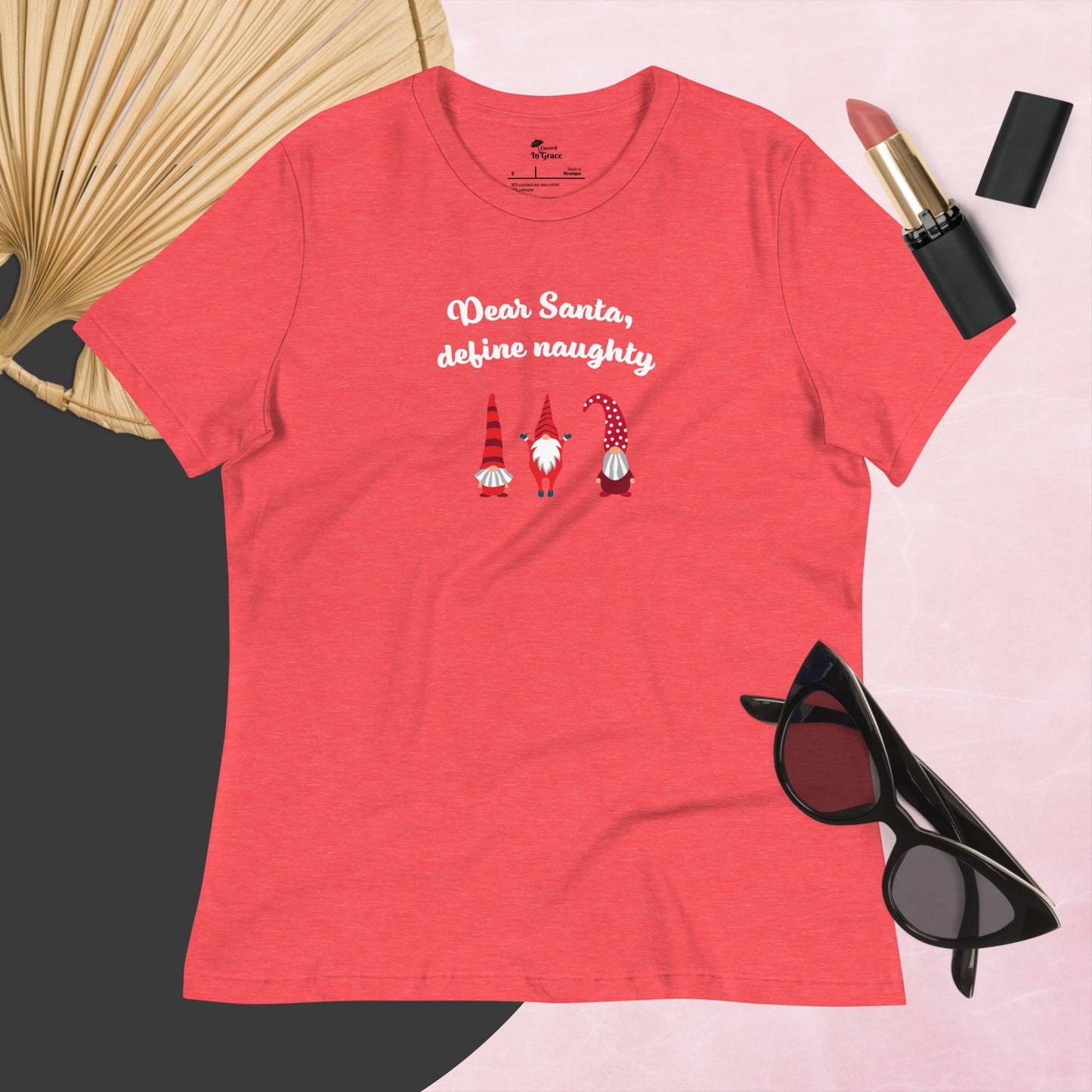 Dear Santa, Define Naughty - Women's Relaxed T-Shirt